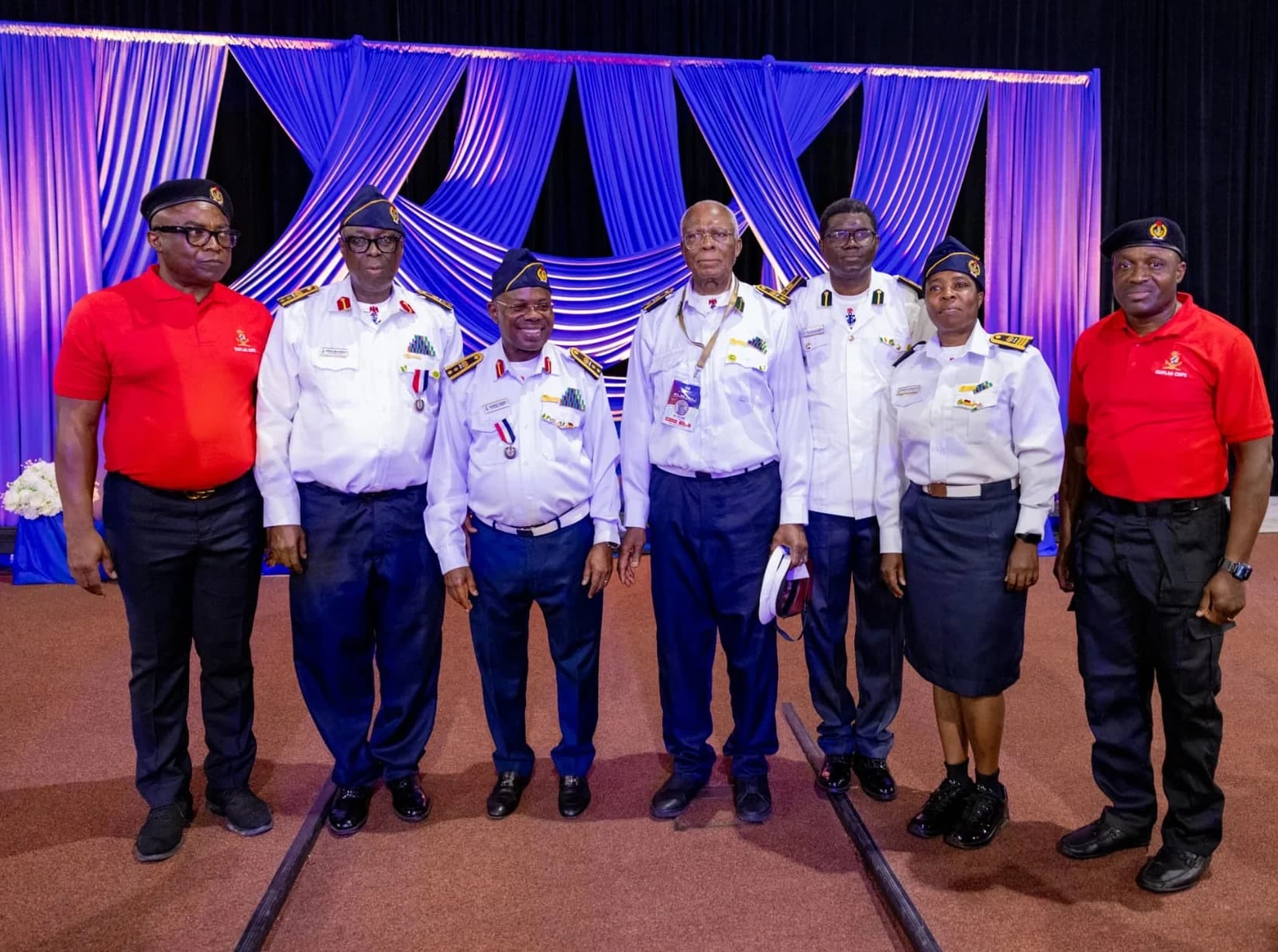 RCI Americas chaplains and ministry leaders gathered at an institutional event